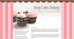 Desktop Screenshot of fairycakesbakery.com